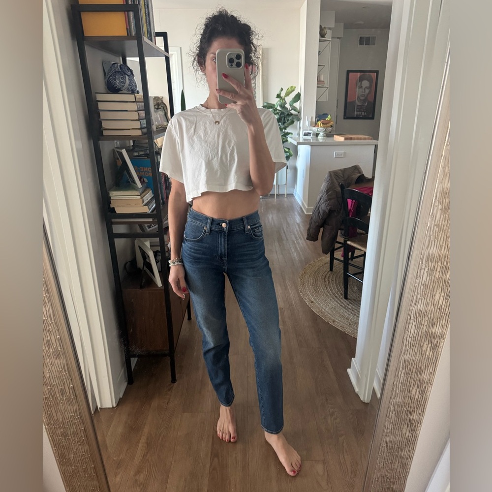 7 for All Mankind Straight Leg Jeans